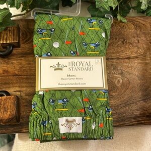 Men's Woven Cotton Golf Boxers